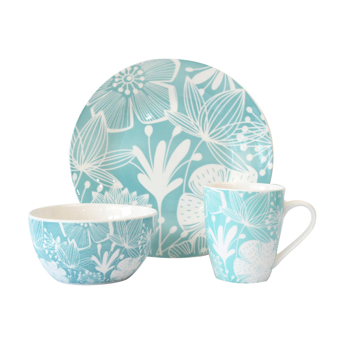 Vajilla Porcelana 12 Piezas Colección De Angelis  - COMPRA MÍNIMA 2 UNIDADES