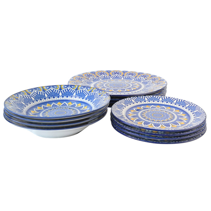 Vajilla Porcelana 12 Piezas Colección De Santis - COMPRA MÍNIMA 2 UNIDADES