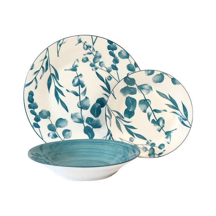 Vajilla Porcelana 12 Piezas Colección De Santis - COMPRA MÍNIMA 2 UNIDADES