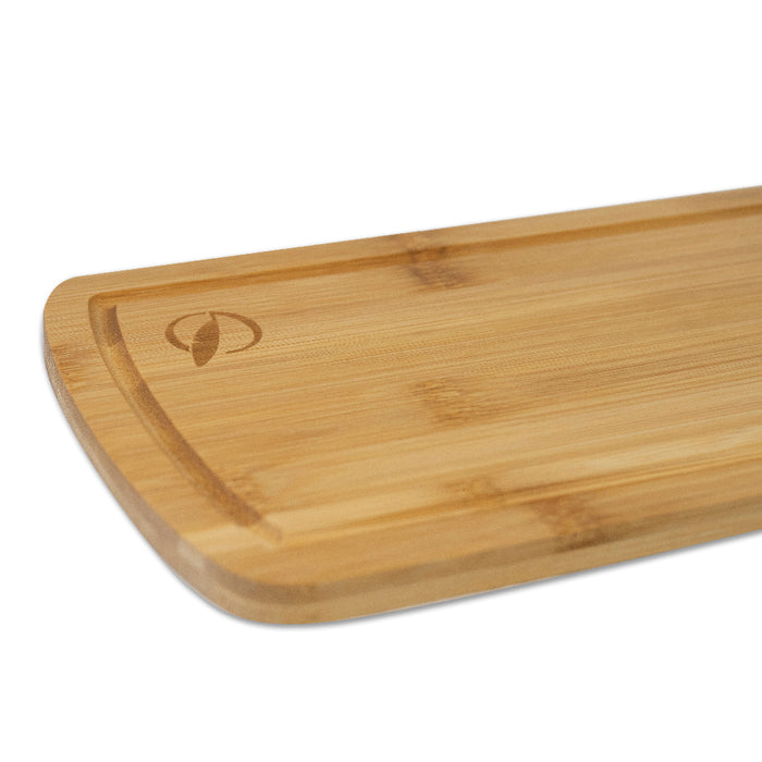 Tabla Bamboo Rectangular Picar y Servir 66.5 x 15.5 cm