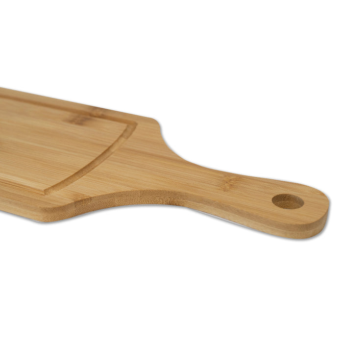 Tabla Bamboo Rectangular Picar y Servir 66.5 x 15.5 cm