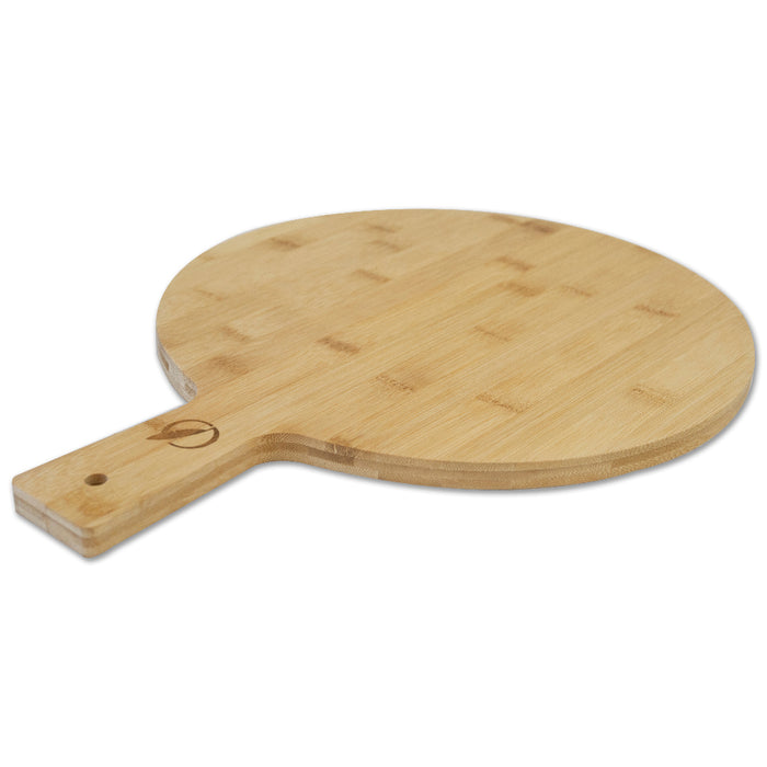 Tabla Bamboo Redonda Picar y Sevir 41 x 30.5 cm