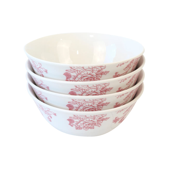 Set 4 Platos Porcelana Bowl Grande 15.9 cm - Doral Kitchen - COMPRA MÍNIMA 8 UNIDADES