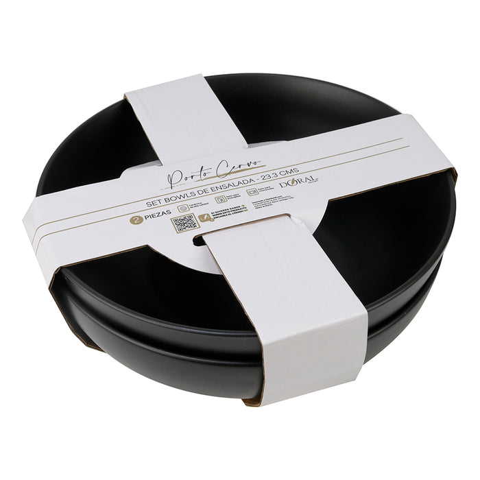 Set 2 Bowls Ensalada 23.3 cm - Porto Cervo - COMPRA MÍNIMA 6 UNIDADES