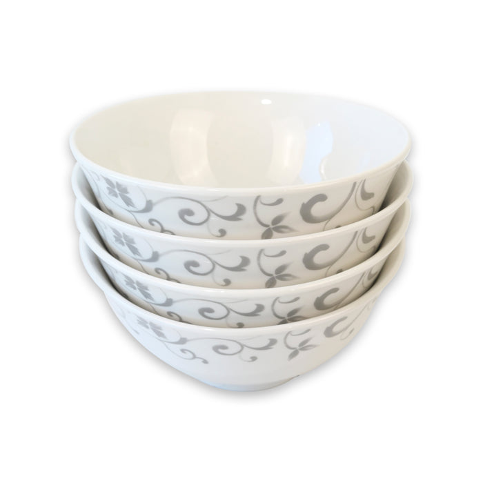 Set 4 Platos Porcelana Bowl Grande 15.9 cm - Doral Kitchen - COMPRA MÍNIMA 8 UNIDADES