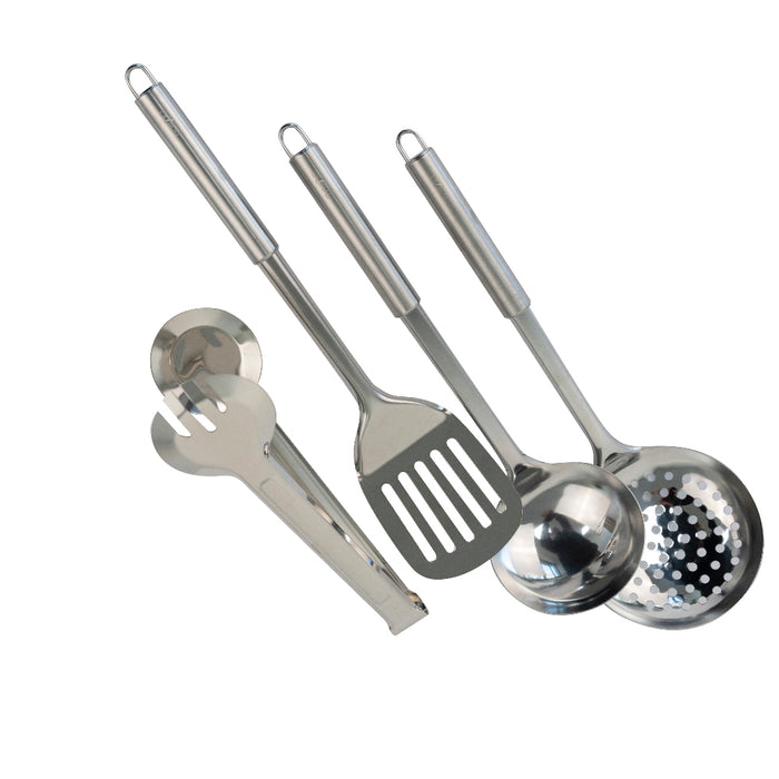 Set Utensilios. de Cocina Acero 4 Piezas