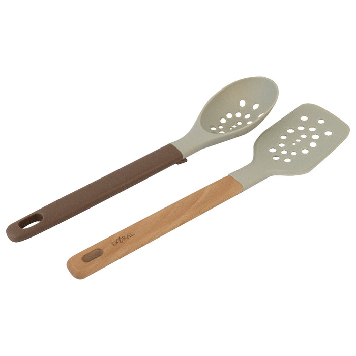 Set Espumaderos de Cocina 2 Piezas Cuchara + Espátula