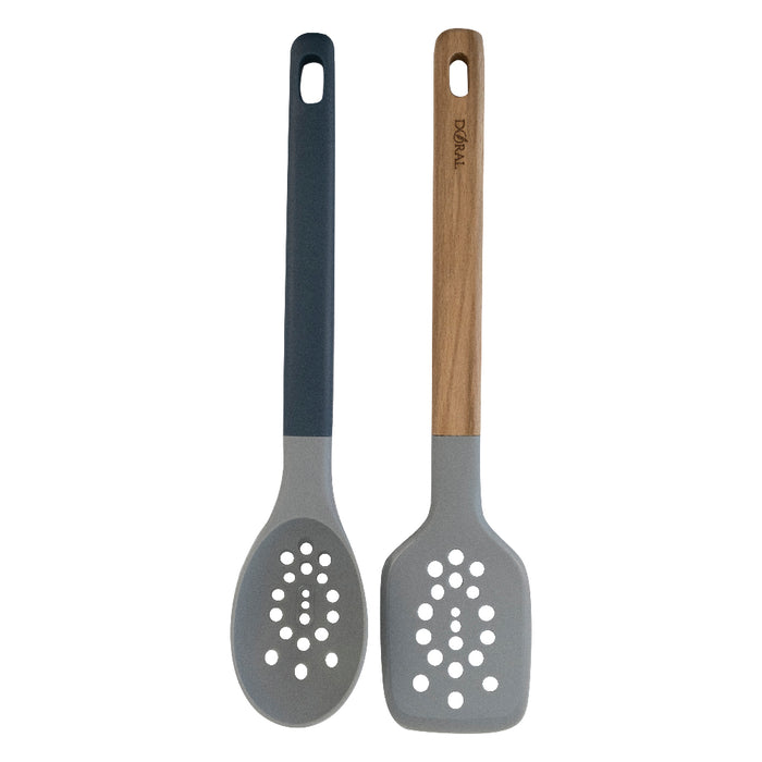Set Espumaderos de Cocina 2 Piezas Cuchara + Espátula