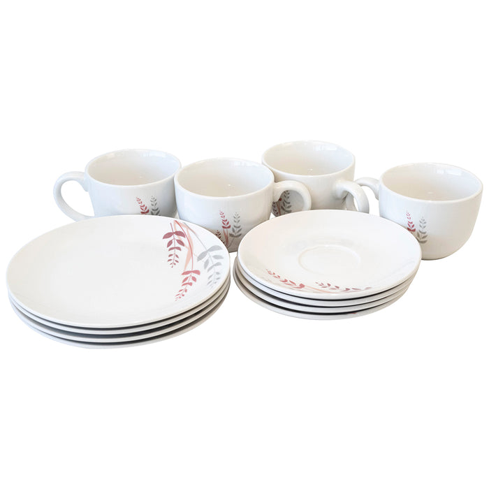 Vajilla Porcelana 12 Piezas Doña María - COMPRA MÍNIMA 6 UNIDADES