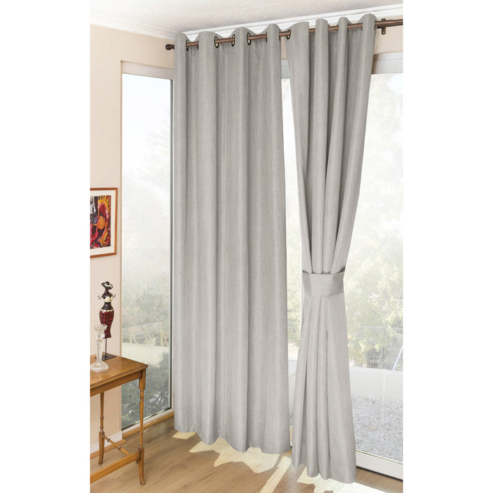 Juego Cortinas Melbourne Argollas (Blackout 80%) - COMPRA MÍNIMA 6 UNIDADES