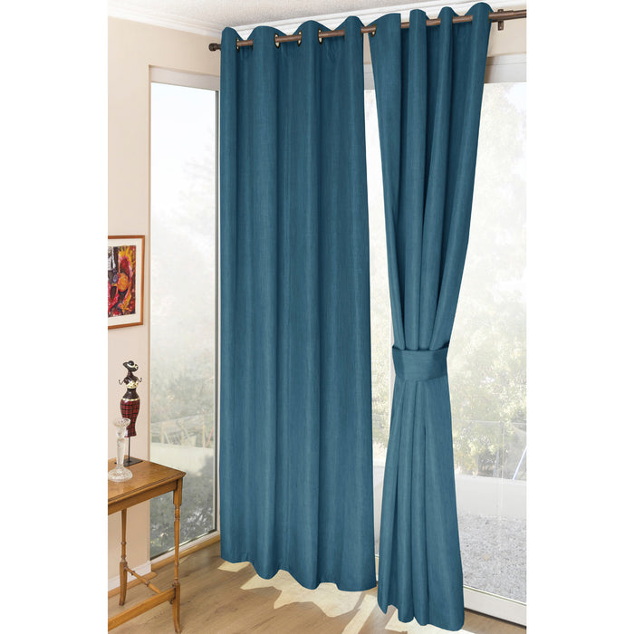 Juego Cortinas Melbourne Argollas (Blackout 80%) - COMPRA MÍNIMA 6 UNIDADES