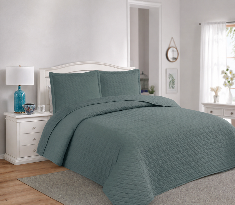 Quilt Doral Velvety Colección Lúmina - COMPRA MÍNIMA 7 UNIDADES 1.5 PLAZA,  6 UNIDADES 2.0 PLAZAS, 5 UNIDADES 2.5 PLAZAS
