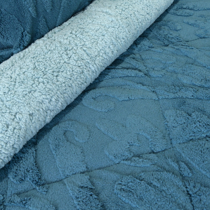 Cubrecama Jacquard Deluxe con Sherpa  - COMPRA MÍNIMA 6 UNIDADES 1.5 Y 5 UNIDADES 2.0 PLAZAS, 2.5 PLAZAS Y 3.0 PLAZAS