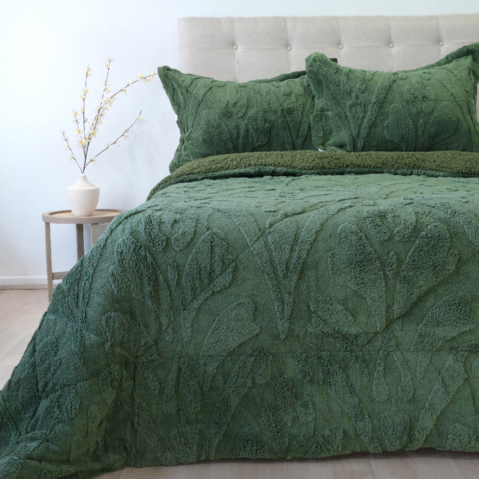 Cubrecama Jacquard Deluxe con Sherpa  - COMPRA MÍNIMA 6 UNIDADES 1.5 Y 5 UNIDADES 2.0 PLAZAS, 2.5 PLAZAS Y 3.0 PLAZAS