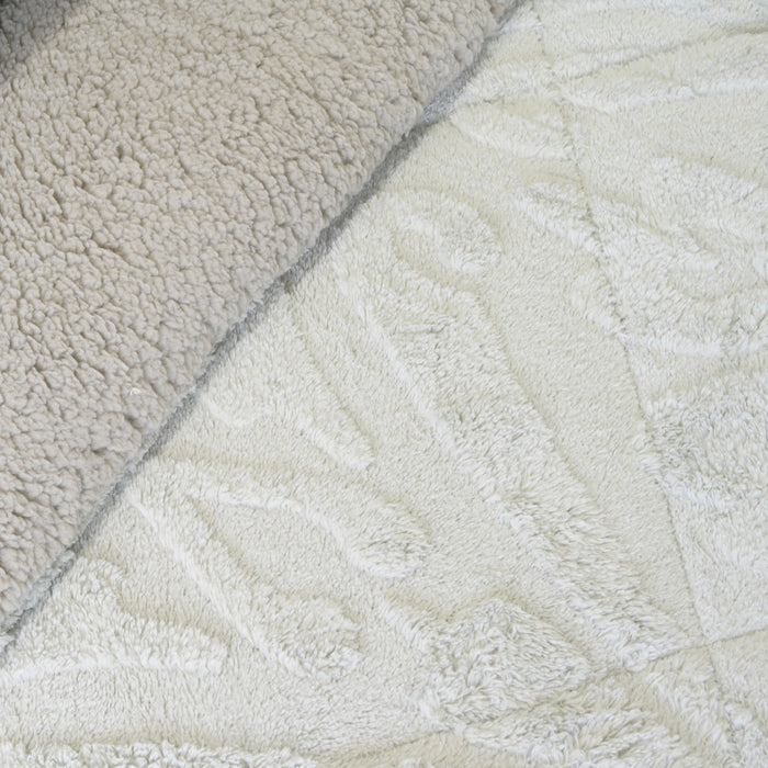 Cubrecama Jacquard Deluxe con Sherpa  - COMPRA MÍNIMA 6 UNIDADES 1.5 Y 5 UNIDADES 2.0 PLAZAS, 2.5 PLAZAS Y 3.0 PLAZAS
