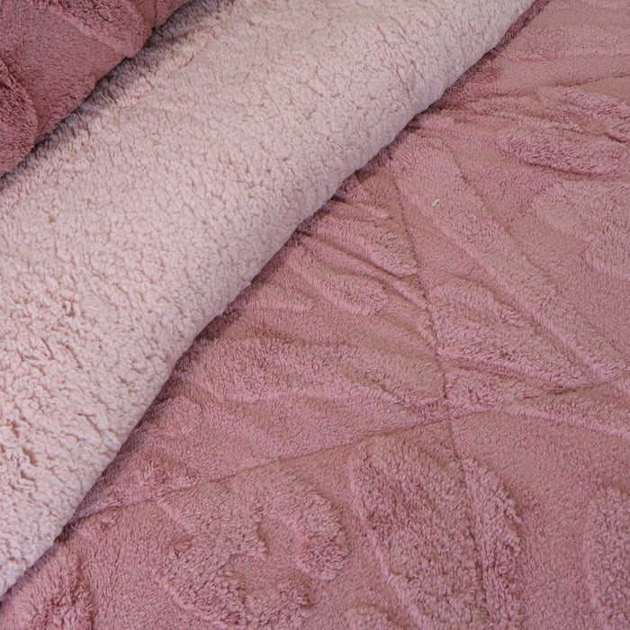 Cubrecama Jacquard Deluxe con Sherpa  - COMPRA MÍNIMA 6 UNIDADES 1.5 Y 5 UNIDADES 2.0 PLAZAS, 2.5 PLAZAS Y 3.0 PLAZAS