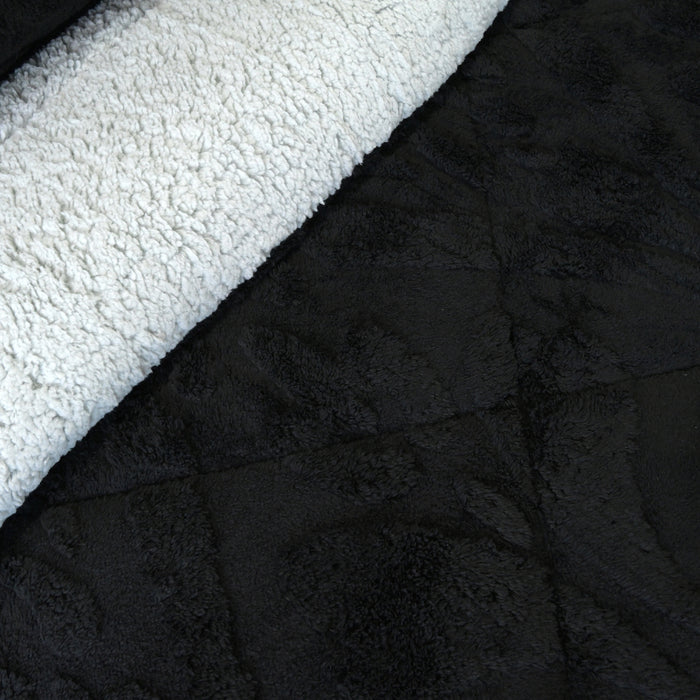 Cubrecama Jacquard Deluxe con Sherpa  - COMPRA MÍNIMA 6 UNIDADES 1.5 Y 5 UNIDADES 2.0 PLAZAS, 2.5 PLAZAS Y 3.0 PLAZAS
