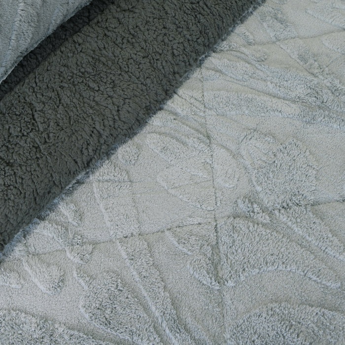 Cubrecama Jacquard Deluxe con Sherpa  - COMPRA MÍNIMA 6 UNIDADES 1.5 Y 5 UNIDADES 2.0 PLAZAS, 2.5 PLAZAS Y 3.0 PLAZAS