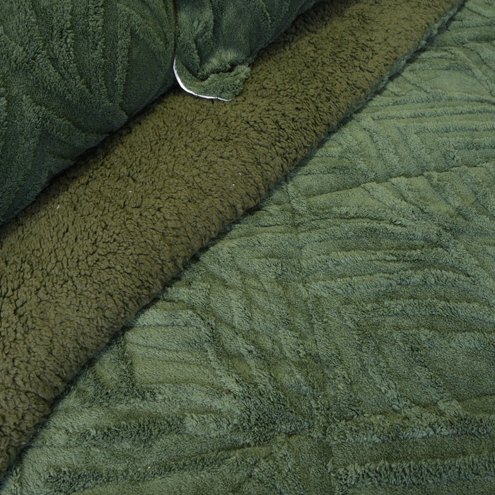Cubrecama Jacquard Deluxe con Sherpa  - COMPRA MÍNIMA 6 UNIDADES 1.5 Y 5 UNIDADES 2.0 PLAZAS, 2.5 PLAZAS Y 3.0 PLAZAS