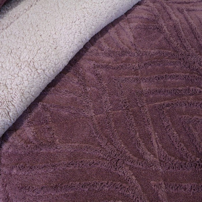 Cubrecama Jacquard Deluxe con Sherpa  - COMPRA MÍNIMA 6 UNIDADES 1.5 Y 5 UNIDADES 2.0 PLAZAS, 2.5 PLAZAS Y 3.0 PLAZAS