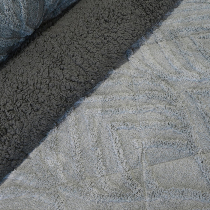Cubrecama Jacquard Deluxe con Sherpa  - COMPRA MÍNIMA 6 UNIDADES 1.5 Y 5 UNIDADES 2.0 PLAZAS, 2.5 PLAZAS Y 3.0 PLAZAS