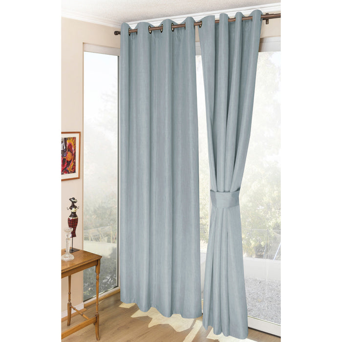 Juego Cortinas Melbourne Argollas (Blackout 80%) - COMPRA MÍNIMA 6 UNIDADES