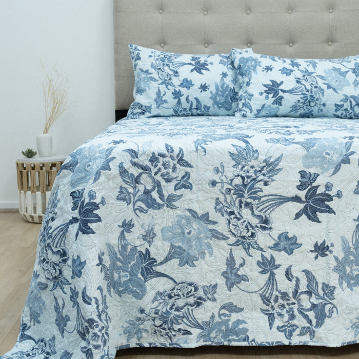 Quilt Hotpress Estampado c/n Fundas Diseños surtidos