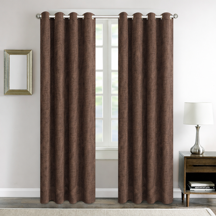 Juego de Cortinas TPU Varsovia Argollas Blackout 100% - COMPRA MÍNIMA 10 UNIDADES