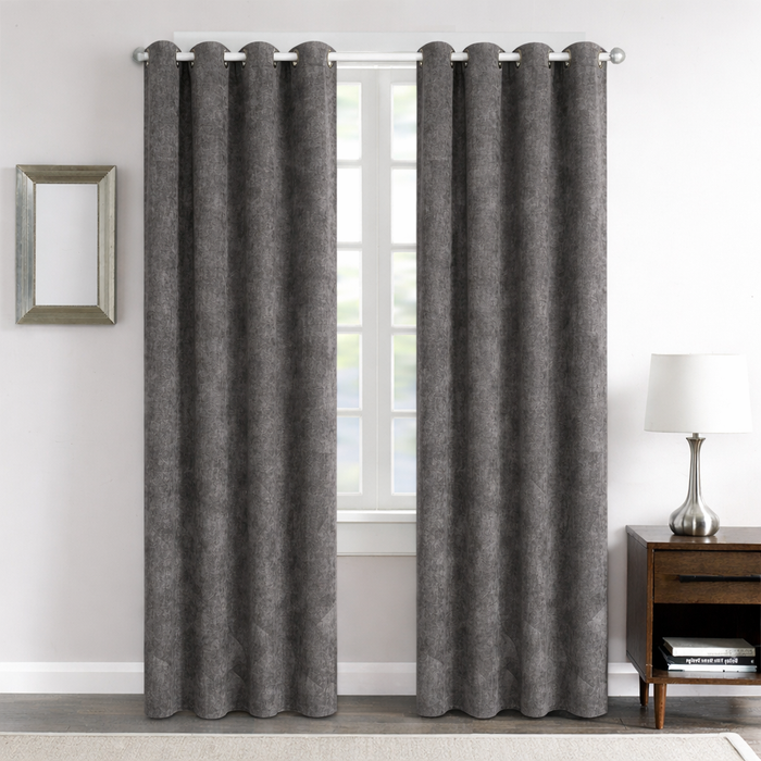 Juego de Cortinas TPU Varsovia Argollas Blackout 100% - COMPRA MÍNIMA 10 UNIDADES