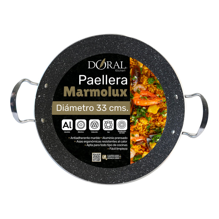 Paellera Marmolux