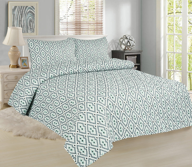 Quilt Doral Stitchy Estampado  - COMPRA MÍNIMA 8 UNIDADES 1.5 PLAZA, 8 UNIDADES 2.0 PLAZAS, 7 UNIDADES 2.5 PLAZAS