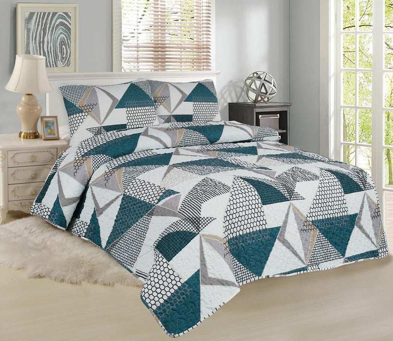 Quilt Doral Stitchy Estampado  - COMPRA MÍNIMA 8 UNIDADES 1.5 PLAZA, 8 UNIDADES 2.0 PLAZAS, 7 UNIDADES 2.5 PLAZAS