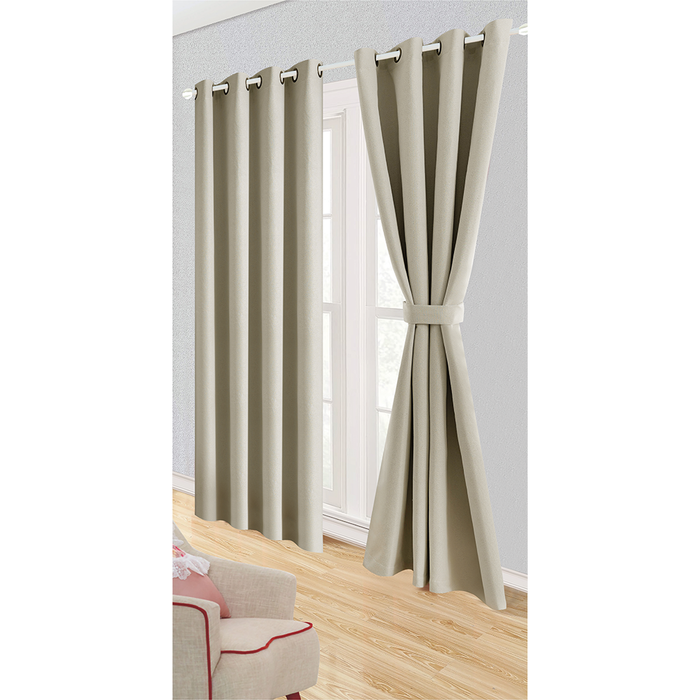 Juego de Cortinas TPU Mauve Argollas Ligne de Nuit Blackout - COMPRA MÍNIMA 10 UNIDADES