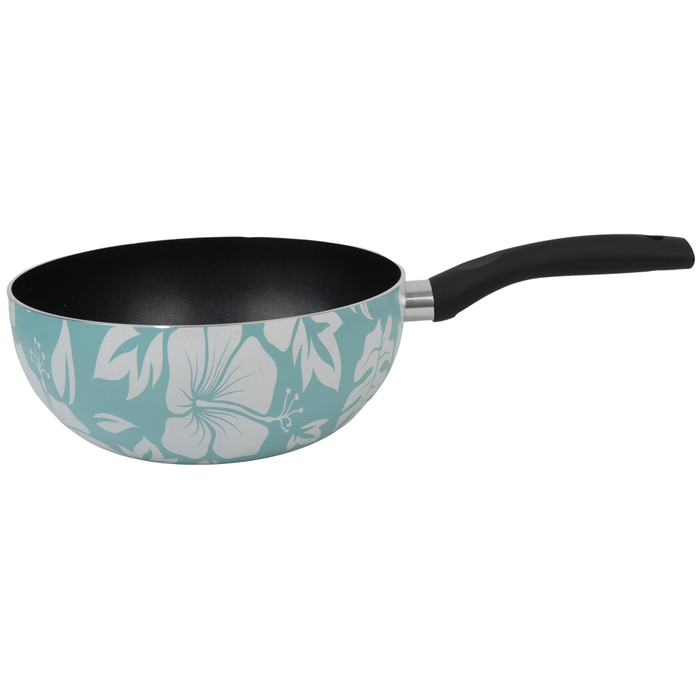Wok Aluminio & Fondo Antiadherente 22 cm - Línea Happy Colors Pro - COMPRA MÍNIMA 6 UNIDADES