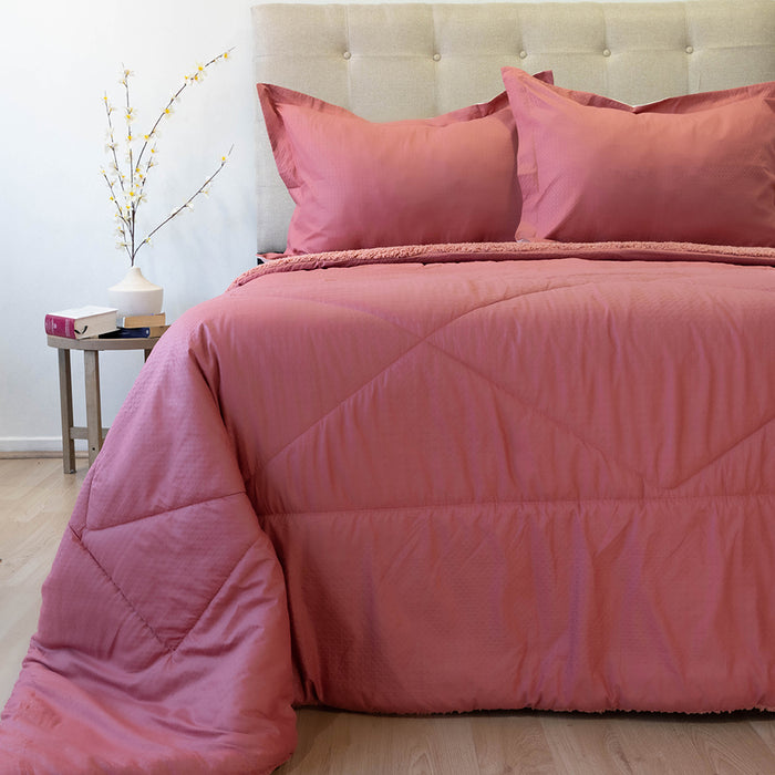 Plumón Outboss Deluxe con Sherpa Colección Nebula - COMPRA MÍNIMA 6 UNIDADES en 1.5 Y 2.0 PLAZAS - COMPRA MÍNIMA 5 UNIDADES en 2.5 Y 3.0 PLAZAS