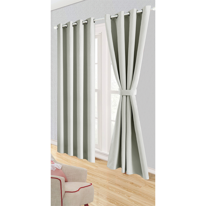 Juego de Cortinas TPU Mauve Argollas Ligne de Nuit Blackout - COMPRA MÍNIMA 10 UNIDADES