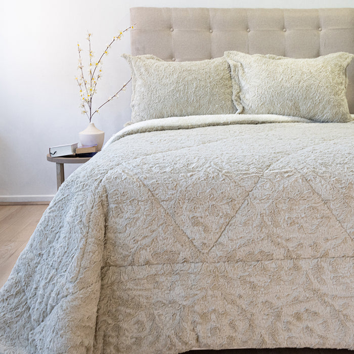 Cubrecama Plush Deluxe con Sherpa Colección Nebula  - COMPRA MÍNIMA 6 UNIDADES 1.5 Y 5 UNIDADES 2.0 PLAZAS, 2.5 PLAZAS Y 3.0 PLAZAS