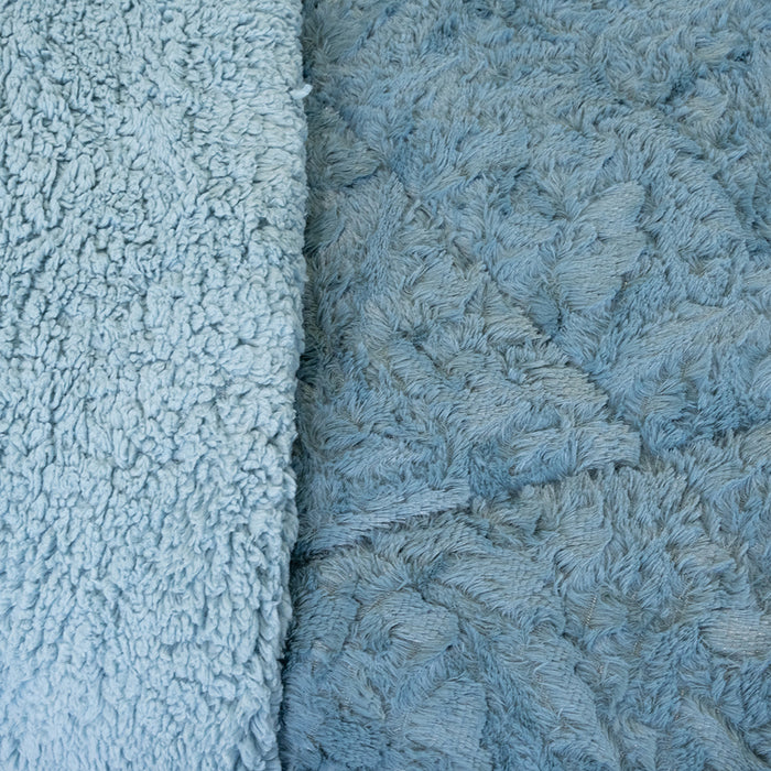 Cubrecama Plush Deluxe con Sherpa Colección Nebula  - COMPRA MÍNIMA 6 UNIDADES 1.5 Y 5 UNIDADES 2.0 PLAZAS, 2.5 PLAZAS Y 3.0 PLAZAS