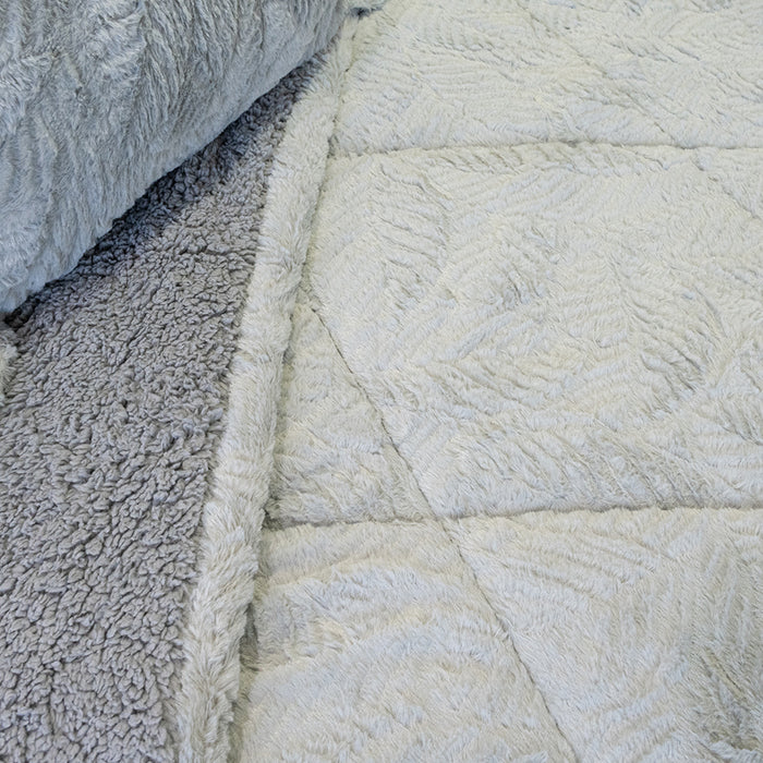 Cubrecama Plush Deluxe con Sherpa Colección Nebula  - COMPRA MÍNIMA 6 UNIDADES 1.5 Y 5 UNIDADES 2.0 PLAZAS, 2.5 PLAZAS Y 3.0 PLAZAS