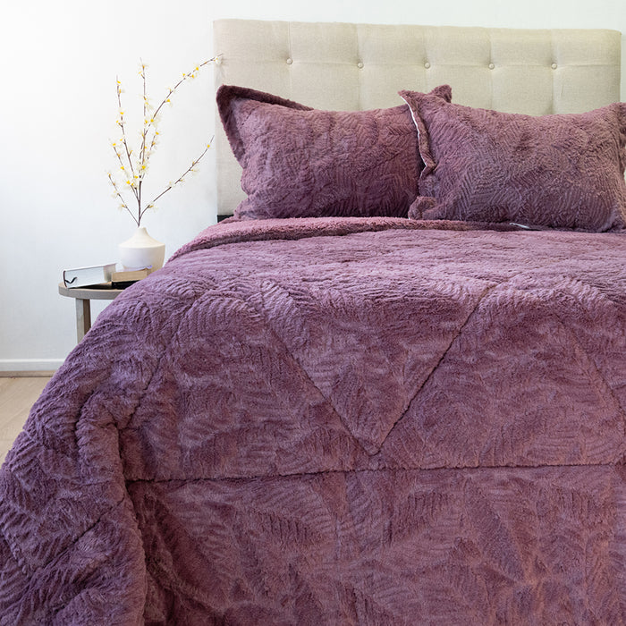 Cubrecama Plush Deluxe con Sherpa Colección Nebula  - COMPRA MÍNIMA 6 UNIDADES 1.5 Y 5 UNIDADES 2.0 PLAZAS, 2.5 PLAZAS Y 3.0 PLAZAS