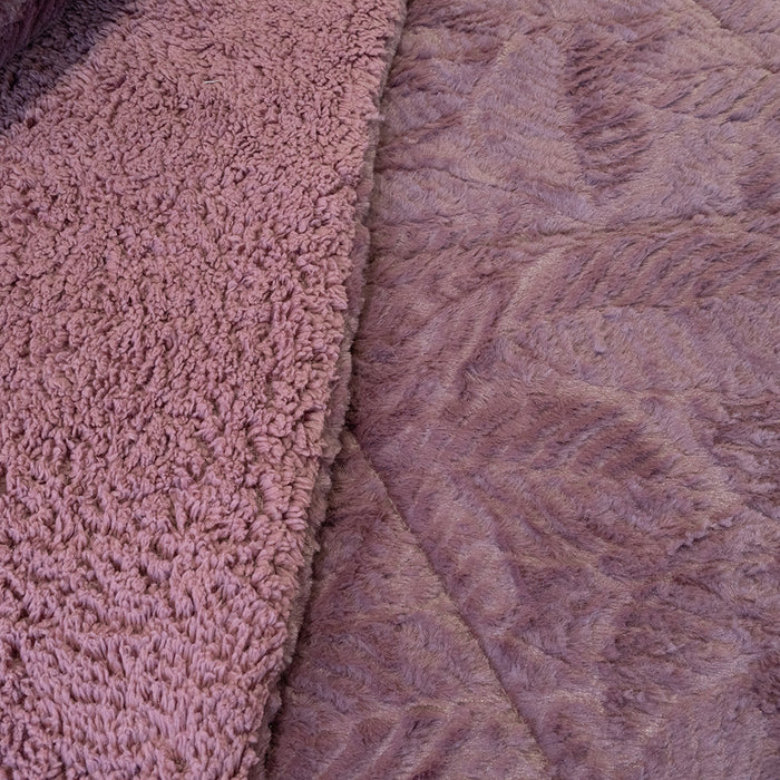 Cubrecama Plush Deluxe con Sherpa Colección Nebula  - COMPRA MÍNIMA 6 UNIDADES 1.5 Y 5 UNIDADES 2.0 PLAZAS, 2.5 PLAZAS Y 3.0 PLAZAS