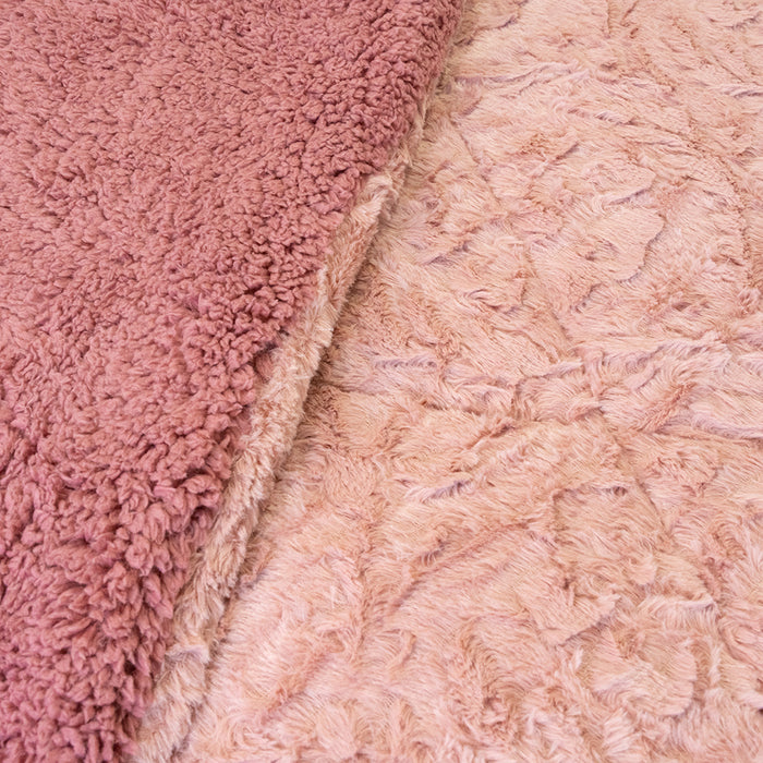 Cubrecama Plush Deluxe con Sherpa Colección Nebula  - COMPRA MÍNIMA 6 UNIDADES 1.5 Y 5 UNIDADES 2.0 PLAZAS, 2.5 PLAZAS Y 3.0 PLAZAS
