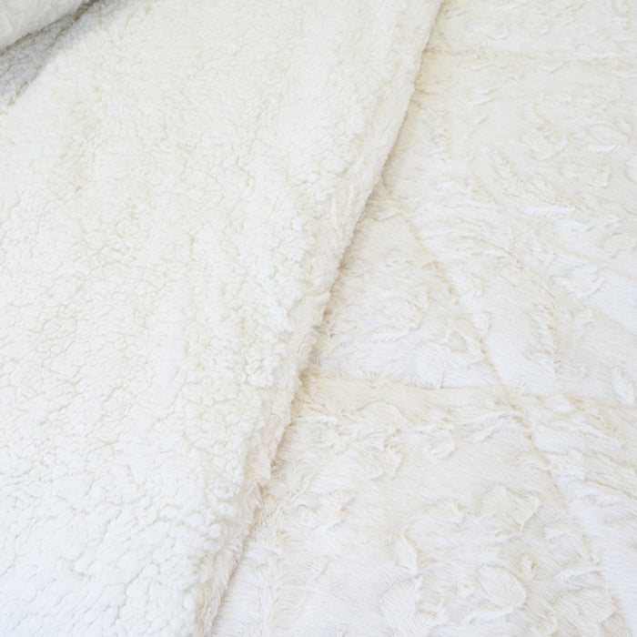 Cubrecama Plush Deluxe con Sherpa Colección Nebula  - COMPRA MÍNIMA 6 UNIDADES 1.5 Y 5 UNIDADES 2.0 PLAZAS, 2.5 PLAZAS Y 3.0 PLAZAS