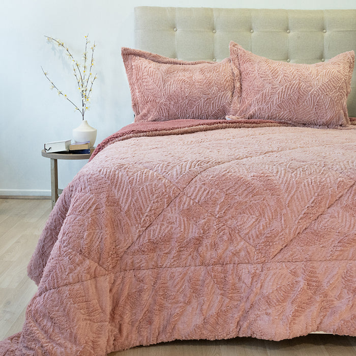 Cubrecama Plush Deluxe con Sherpa Colección Nebula  - COMPRA MÍNIMA 6 UNIDADES 1.5 Y 5 UNIDADES 2.0 PLAZAS, 2.5 PLAZAS Y 3.0 PLAZAS