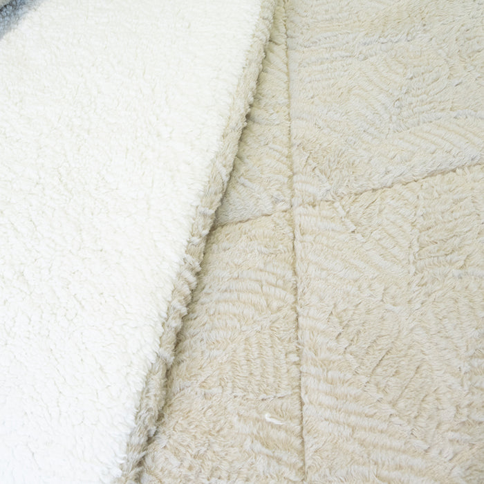 Cubrecama Plush Deluxe con Sherpa Colección Nebula  - COMPRA MÍNIMA 6 UNIDADES 1.5 Y 5 UNIDADES 2.0 PLAZAS, 2.5 PLAZAS Y 3.0 PLAZAS