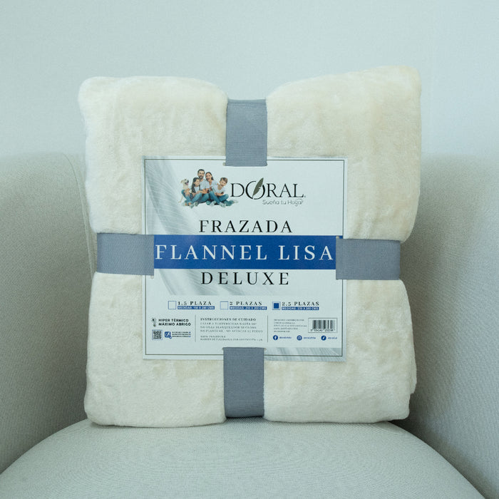 Frazada Flannel Outboss Deluxe con Sherpa - COMPRA MÍNIMA 12 UNI. 1.5 PLAZA, 10 UNI. 2.0 PLAZAS Y 10 UNI. 2.5 PLAZAS