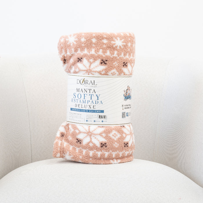 Manta Softy Estampada Deluxe