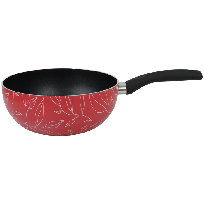 Wok Aluminio & Fondo Antiadherente 22 cm - Línea Happy Colors Pro - COMPRA MÍNIMA 6 UNIDADES