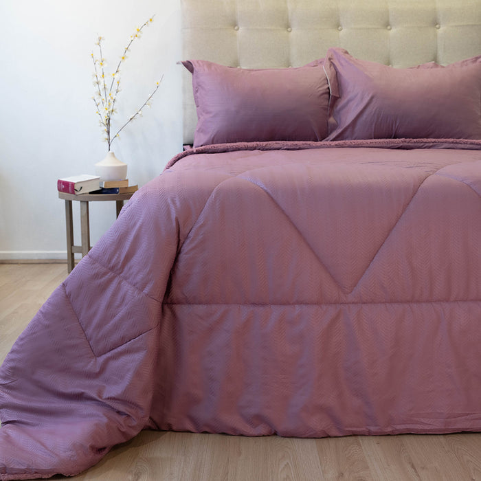 Plumón Outboss Deluxe con Sherpa Colección Nebula - COMPRA MÍNIMA 6 UNIDADES en 1.5 Y 2.0 PLAZAS - COMPRA MÍNIMA 5 UNIDADES en 2.5 Y 3.0 PLAZAS