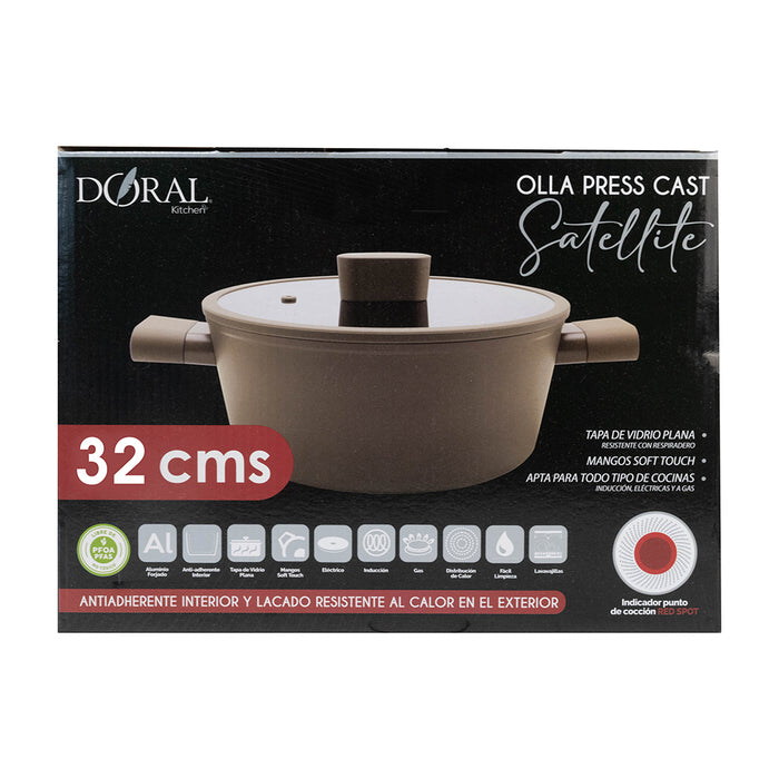 Olla Press Cast Satellite